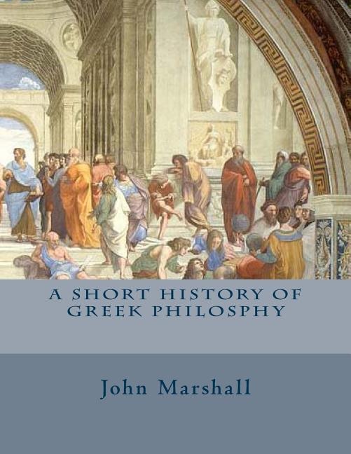 Couverture_A Short History of Greek Philosphy