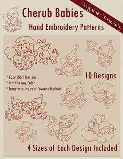 Cherub Babies Hand Embroidery Patterns