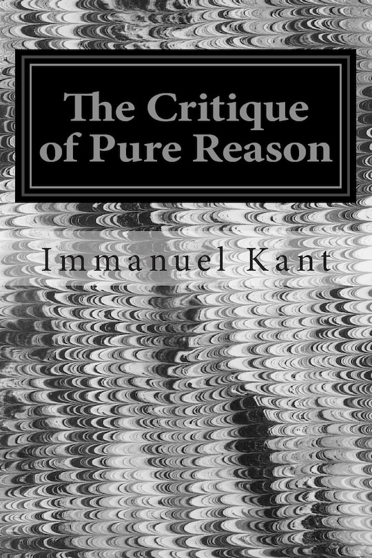 Front cover_The Critique of Pure Reason