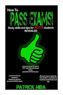 Front cover_How to Pass Exams