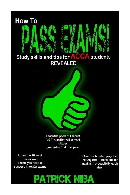 Front cover_How to Pass Exams