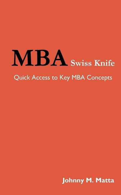 Couverture_MBA Swiss Knife