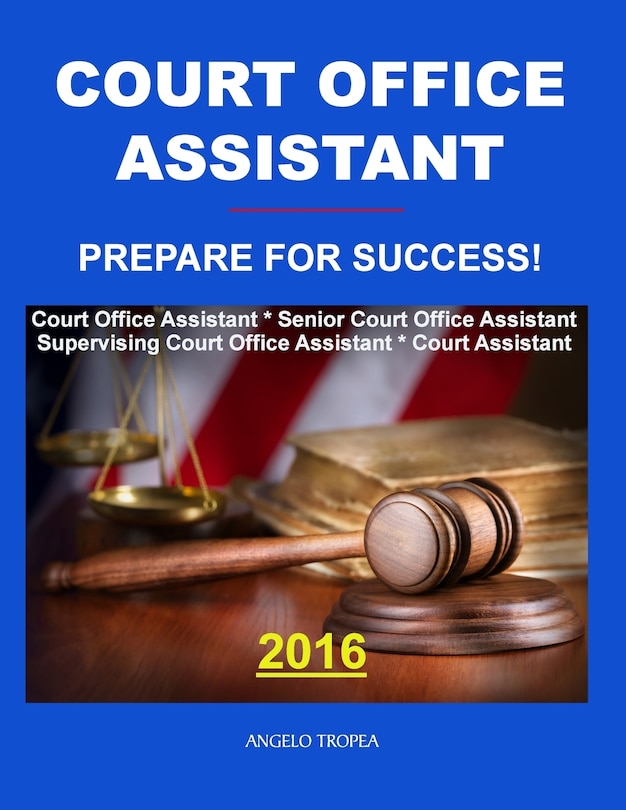 Front cover_Court Office Assistant