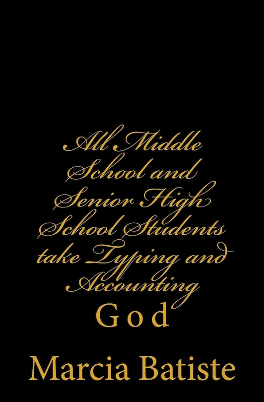 Couverture_All Middle School and Senior High School Students take Typing and Accounting
