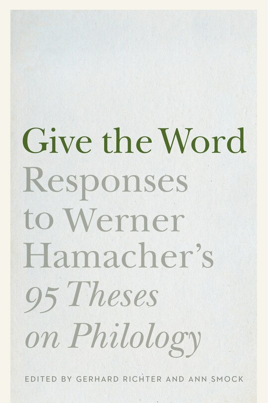 Front cover_Give the Word
