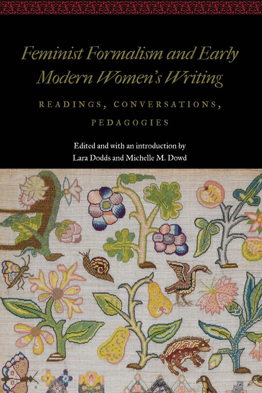 Front cover_Feminist Formalism And Early Modern Women's Writing