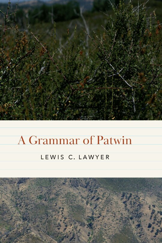 Front cover_A Grammar of Patwin