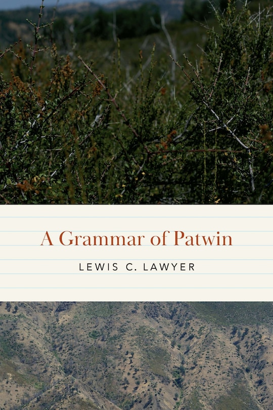 Couverture_A Grammar of Patwin