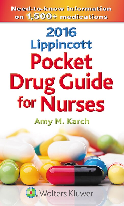 2016 Lippincott Pocket Drug Guide For Nurses