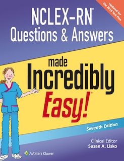 Front cover_Nclex-rn Questions And Answers Made Incredibly Easy