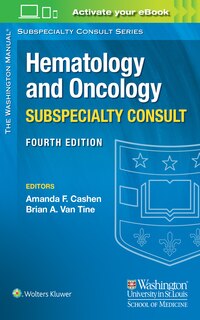 Couverture_The Washington Manual Hematology And Oncology Subspecialty Consult