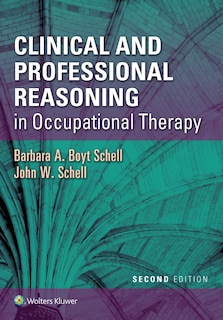 Couverture_Clinical And Professional Reasoning In Occupational Therapy