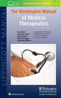 Couverture_The Washington Manual Of Medical Therapeutics