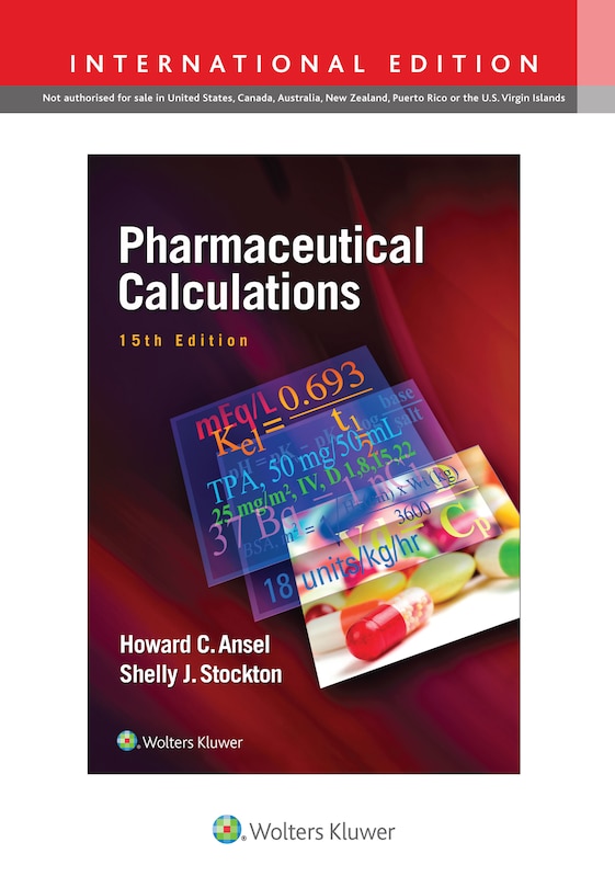 Couverture_Pharmaceutical Calculations