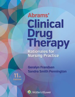 Front cover_Abrams' Clinical Drug Therapy