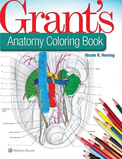 Front cover_Grant's Anatomy Coloring Book