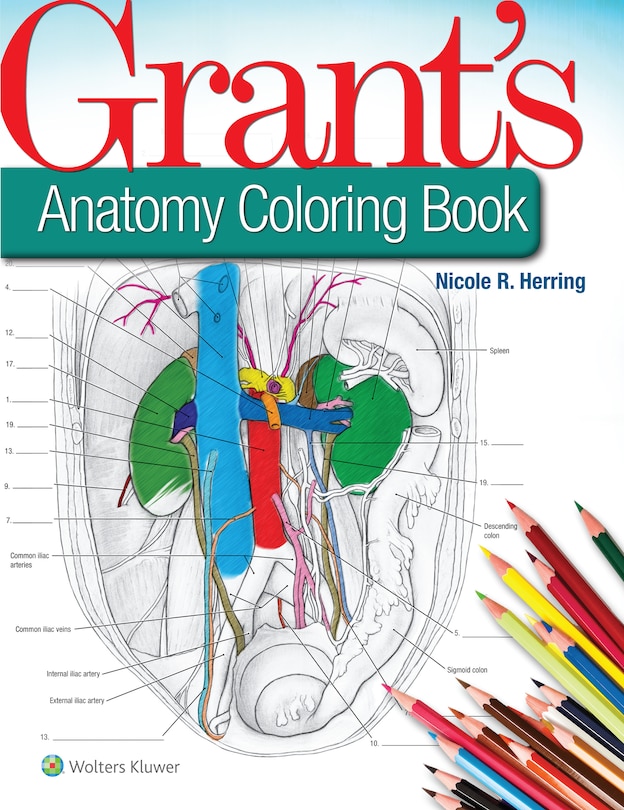 Front cover_Grant's Anatomy Coloring Book