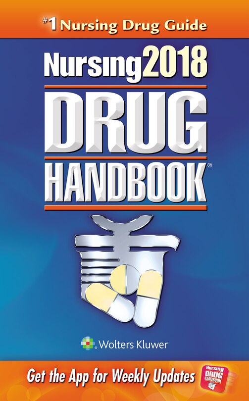 Front cover_Nursing2018 Drug Handbook