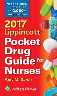 Front cover_2017 Lippincott Pocket Drug Guide For Nurses