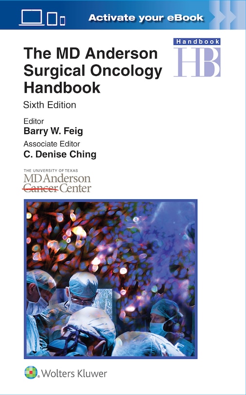 Front cover_The Md Anderson Surgical Oncology Handbook