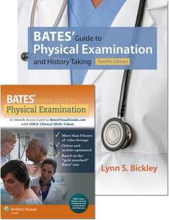 Couverture_Bates' Guide 12e And Bates' Visual Guide 18 Vols With Osces Package