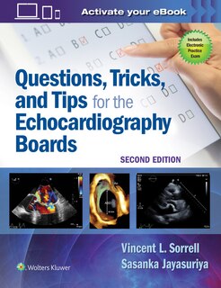 Couverture_Questions, Tricks, And Tips For The Echocardiography Boards