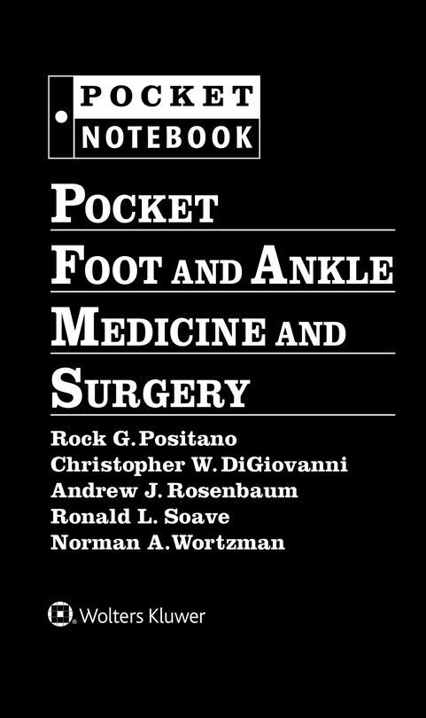 Couverture_Pocket Foot And Ankle Medicine And Surgery