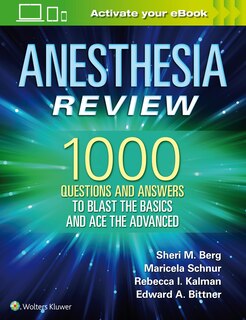 Front cover_Anesthesia Review
