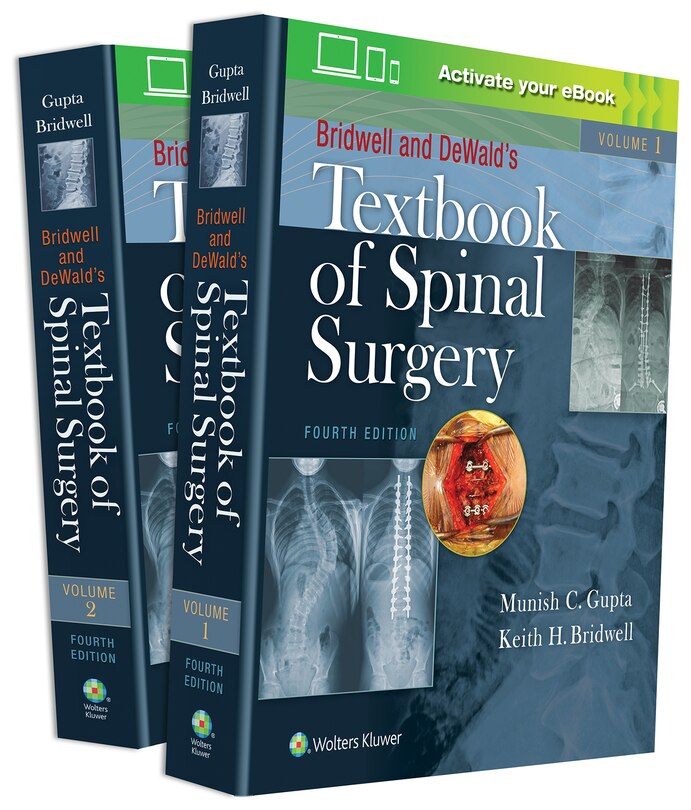 Front cover_Bridwell And Dewald's Textbook Of Spinal Surgery