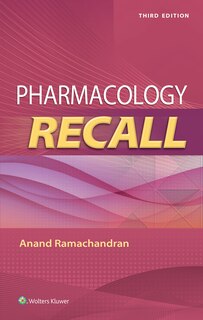 Front cover_Pharmacology Recall