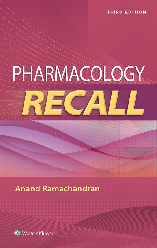 Front cover_Pharmacology Recall