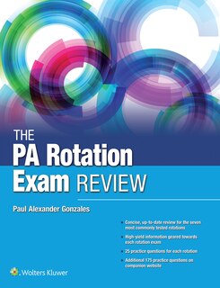 Front cover_The Pa Rotation Exam Review