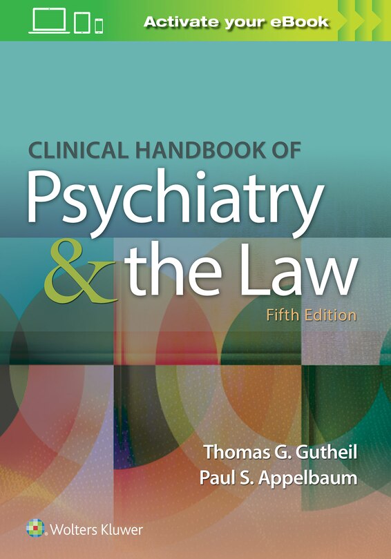 Couverture_Clinical Handbook of Psychiatry and the Law