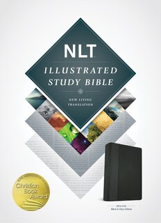 Couverture_Illustrated Study Bible Nlt, Tutone (leatherlike, Black/onyx)