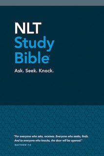 Front cover_NLT Study Bible (Hardcover Cloth, Blue, Red Letter)