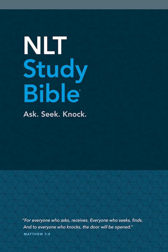 Front cover_NLT Study Bible (Hardcover Cloth, Blue, Red Letter)