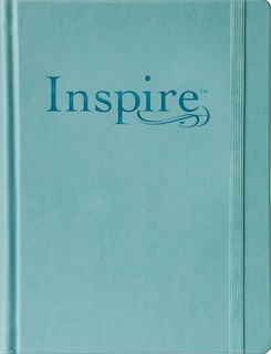 Front cover_Inspire Bible Large Print Nlt (hardcover Leatherlike, Tranquil Blue)