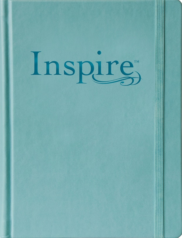 Front cover_Inspire Bible Large Print Nlt (hardcover Leatherlike, Tranquil Blue)