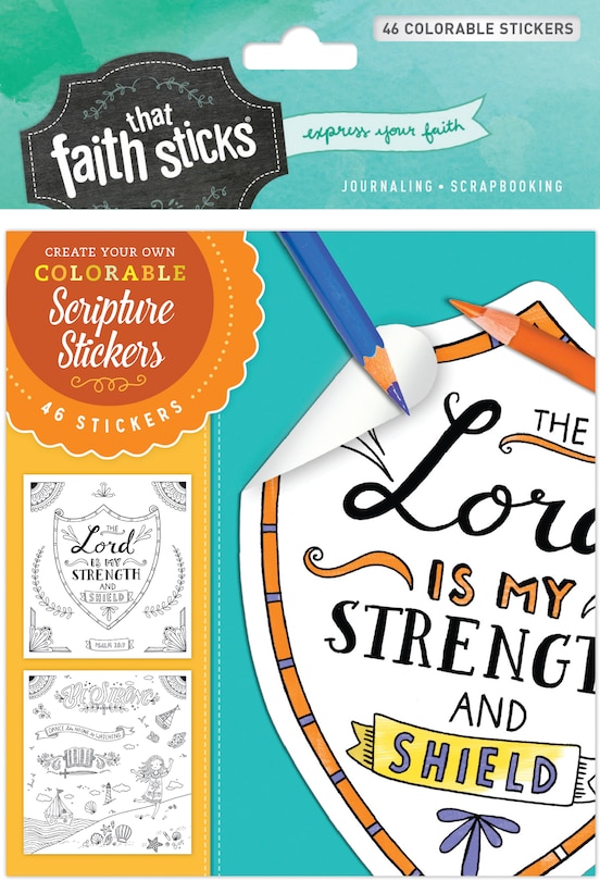 Couverture_Psalm 28:7 Colorable Stickers