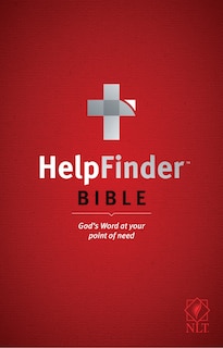 Front cover_HelpFinder Bible NLT (Softcover, Red Letter)