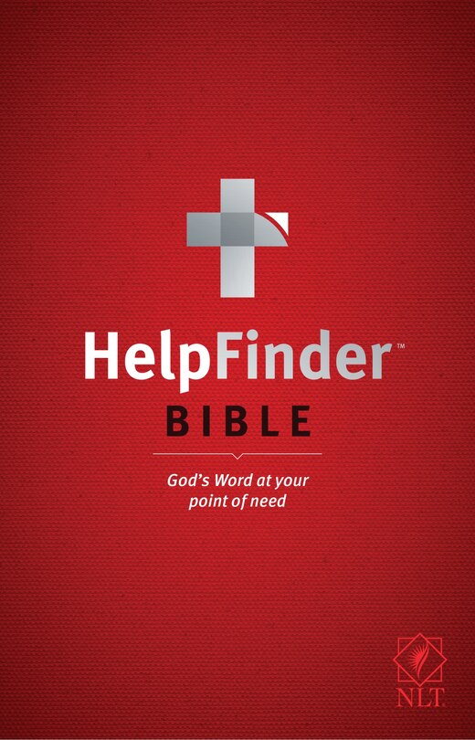 Front cover_HelpFinder Bible NLT (Softcover, Red Letter)