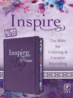 Front cover_Inspire Praise Bible Nlt (hardcover Leatherlike, Purple)