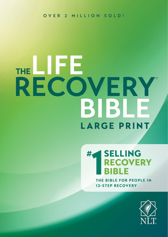 Front cover_Nlt Life Recovery Bible, Second Edition, Large Print (hardcover)