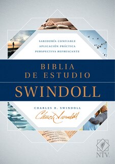 Front cover_Biblia de estudio Swindoll NTV (Tapa dura, Azul)