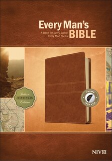 Front cover_Every Man's Bible Niv, Deluxe Journeyman Edition (leatherlike, Tan, Indexed)