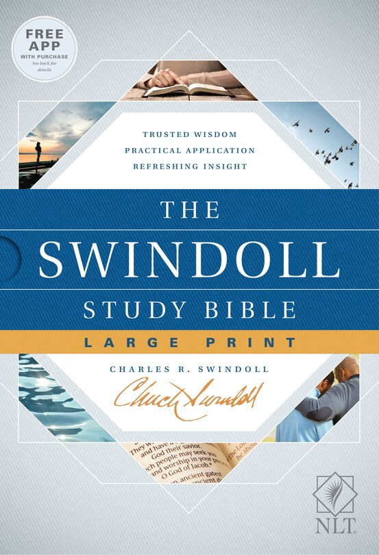 Couverture_The Swindoll Study Bible NLT, Large Print (Hardcover)