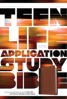 Couverture_Nlt Teen Life Application Study Bible (leatherlike, Brown)