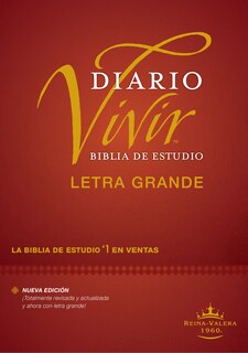 Front cover_Biblia de estudio del diario vivir RVR60, letra grande (Tapa dura, Letra Roja)
