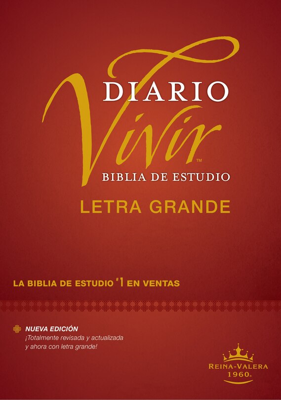 Front cover_Biblia de estudio del diario vivir RVR60, letra grande (Tapa dura, Letra Roja)