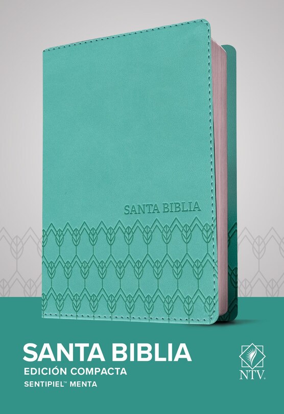 Couverture_Santa Biblia NTV, Edición compacta (SentiPiel, Menta)